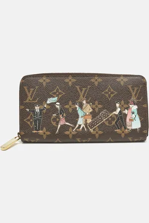 LOUIS VUITTON Monogram Canvas Illustre Zippy Wallet