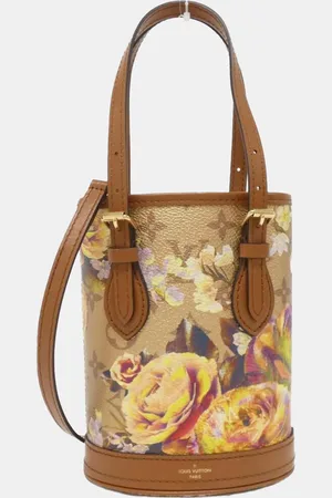 LOUIS VUITTON Coated Canvas LV Garden Nano Bucket Shoulder Bag