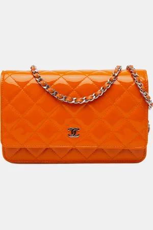 CHANEL Classic Patent Wallet On Chain Bag