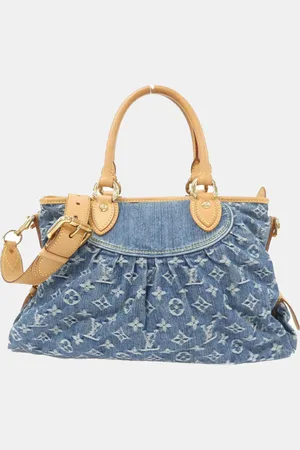 LOUIS VUITTON Monogram Denim Neo Cabby MM Bag