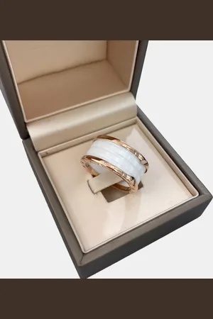 Bvlgari Ceremics Spring Ring Size 50