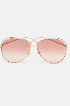 Fendi /Gold Gradient FF0286/S Aviator Sunglasses