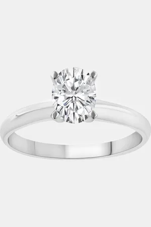 Evolve 14K Gold Lab Grown Diamond Solitaire Ring (1.5 cts) US 7