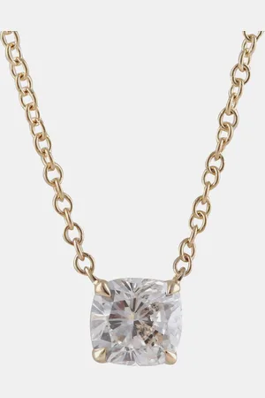 Evolve 14K Gold Lab Grown Diamond Solitaire Pendant (0.58 cts)