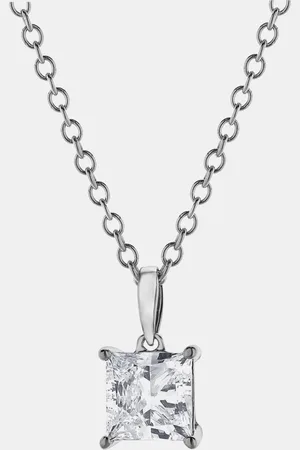 Evolve 14K Gold Lab Grown Diamond Solitaire Pendant (0.7 cts)