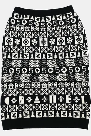 CHANEL /White Skirt Size 38