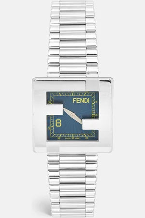 Fendi Blue Stainless Steel mania KFE-F132010101 Men