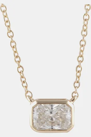 Evolve 14K Gold Lab Grown Diamond Pendant Necklace (0.7 cts)