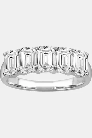 Evolve 14K Gold Lab Grown Diamond Five Stone Band (1.9 cts)