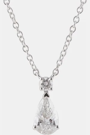 Evolve 14K Gold Lab Grown Diamond Drop Pendant (0.58 cts)