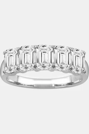 Evolve 14K Gold Lab Grown Diamond Five Stone Band (1.9 cts)