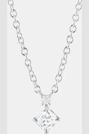 Evolve 14K Gold Lab Grown Diamond Solitaire Pendant (0.18 cts)