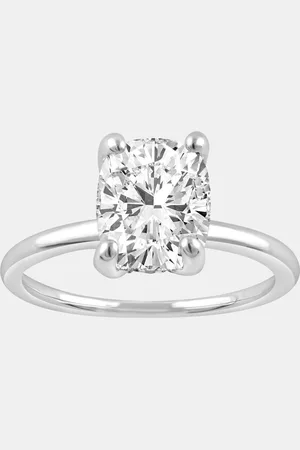 Evolve 14K Gold Lab Grown Diamond Solitaire Ring (1.28 cts) US 7