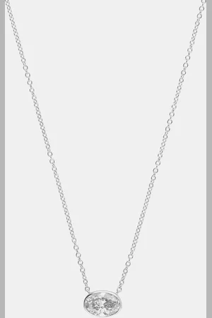 Evolve 14K Gold Lab Grown Diamond Pendant Necklace (0.95 cts)