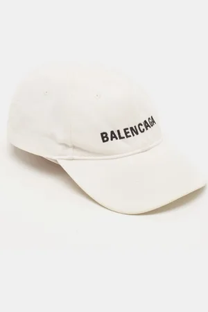 Balenciaga Logo Embroidered Cotton Archetype Baseball Cap L