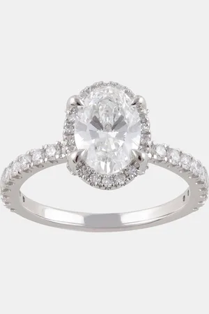 Evolve 14K Gold Lab Grown Diamond Engagement Ring (1.23 cts) US 7