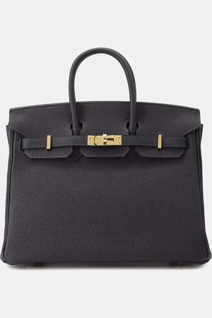 Hermès Caban Togo Leather Birkin 25 Tote Bag