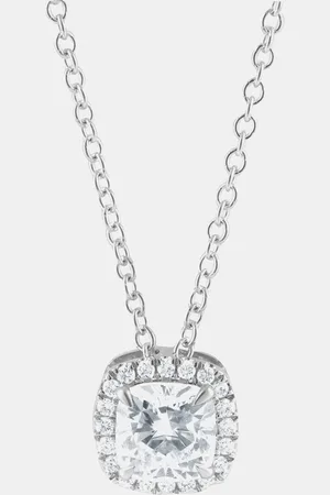 Evolve 14K Gold Lab Grown Diamond Halo Pendant (0.8 cts)