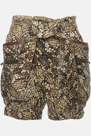 Roberto Cavalli Printed Nylon Short S