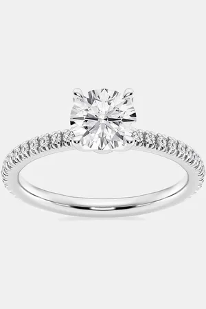 Evolve 14K Gold Lab Grown Diamond Engagement Ring (1.54 cts) US 7