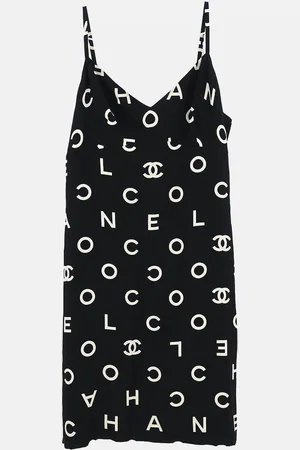 CHANEL Silk Camisole Sleeveless Dress Woman Size 38