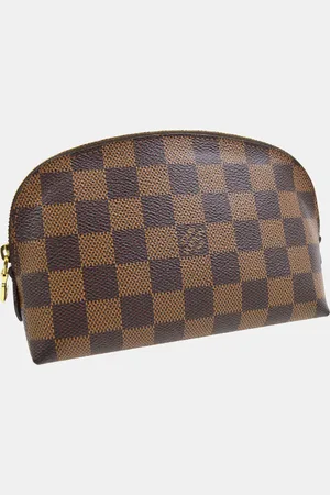 LOUIS VUITTON Damier Ebene Canvas Pochette Cosmetic Pouch