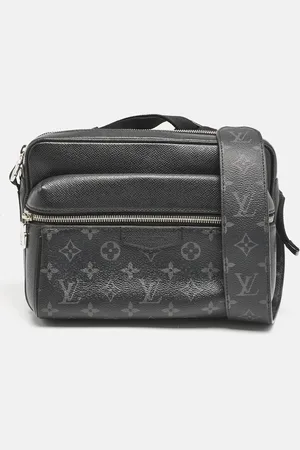 LOUIS VUITTON Monogram Eclipse Canvas and Taiga Leather Outdoor Messenger Bag