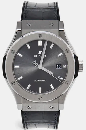 HUBLOT Titanium Alligator Rubber Classis Fusion 542.NX.1171.RX Men