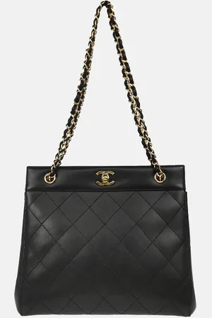 CHANEL Calfskin Tote Bag