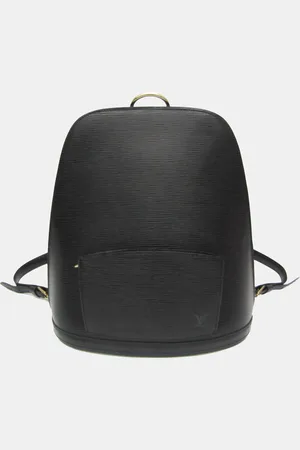 LOUIS VUITTON Noir Epi Leather Coblanc Backpack