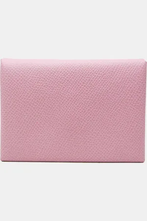 Hermès Epsom Leather Calvi Duo Card Case