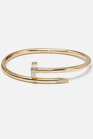 Cartier Juste Un Clou Diamonds 18k Gold Classic Model Bracelet 16