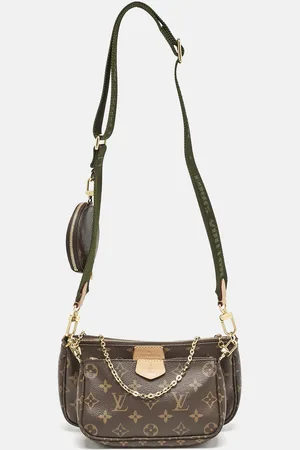 LOUIS VUITTON Khaki Monogram Canvas Multi Pochette Accessories Bag