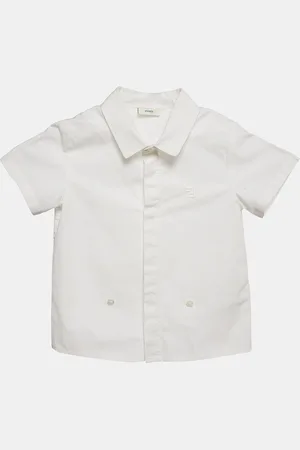 Fendi Kids Cotton Blend Shirt 18M