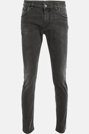 Dolce & Gabbana Distressed Denim Straight Fit Jeans XL