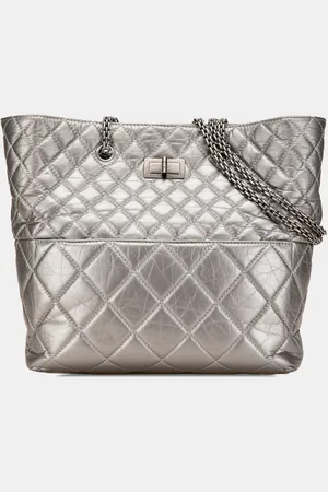 CHANEL Reissue 2.55 Quilted Aged Calfskin Tote Bag