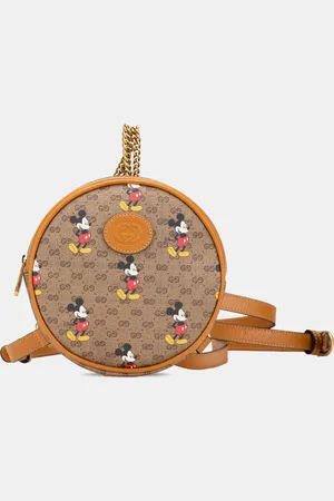 Gucci Disney Micro GG Supreme Round Mickey Mouse Backpack