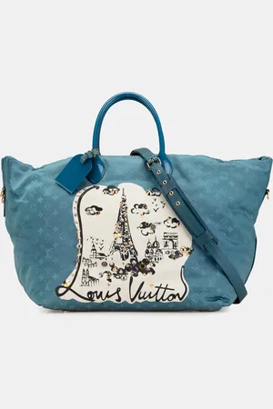 LOUIS VUITTON Monogram Nylon Nouvelle Vague Beach Bag