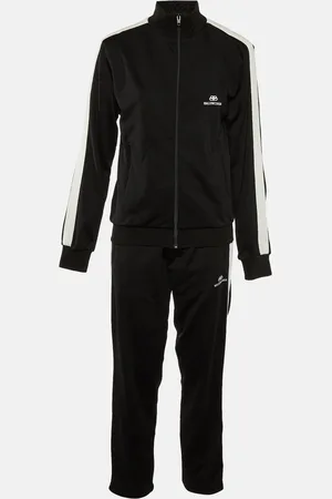 Balenciaga Jersey Zip-Up Jacket and Pants Set M