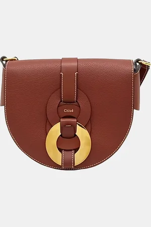 Chloé Leather Dali Saddle Crossbody Bag