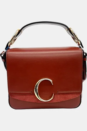 Chloé Leather C Crossbody Small Bag