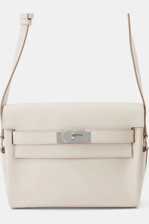 Hermès Beton Evercolor Leather Kelly PM Messenger Bag