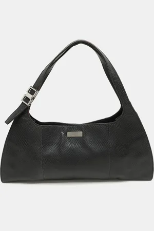 Gucci Karung Leather Shoulder Bag