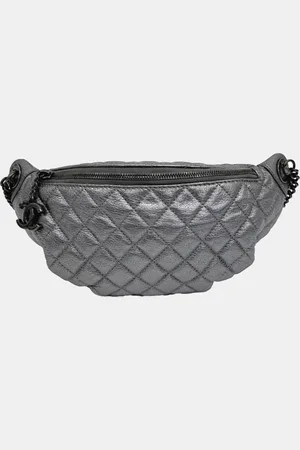 CHANEL Leather Hip Sack bag
