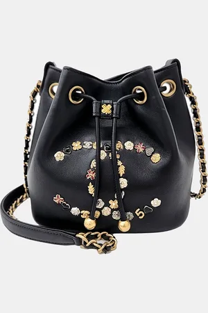 CHANEL Leather bucket bag