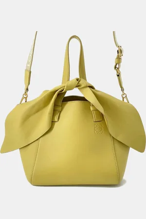 Loewe Hammock Nugget Bunny Leather Bag