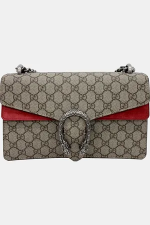 Gucci Coated Canvas Dionysus Chain Shoulder Bag