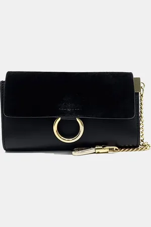 Chloé Canvas and Leather Payback Mini bag