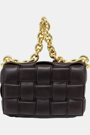 Bottega Veneta Leather padded chain cassette bag
