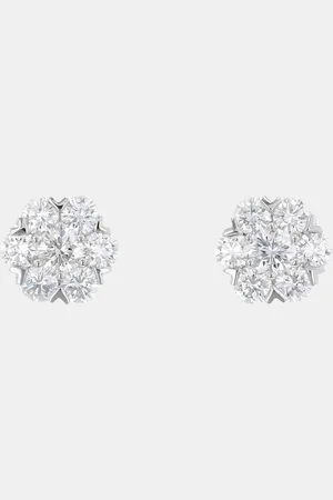 Van cleef 18K Gold Fleurette Earrings Small Size
